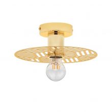 ERES oprawa natynkowa złota 1x12W LED E27